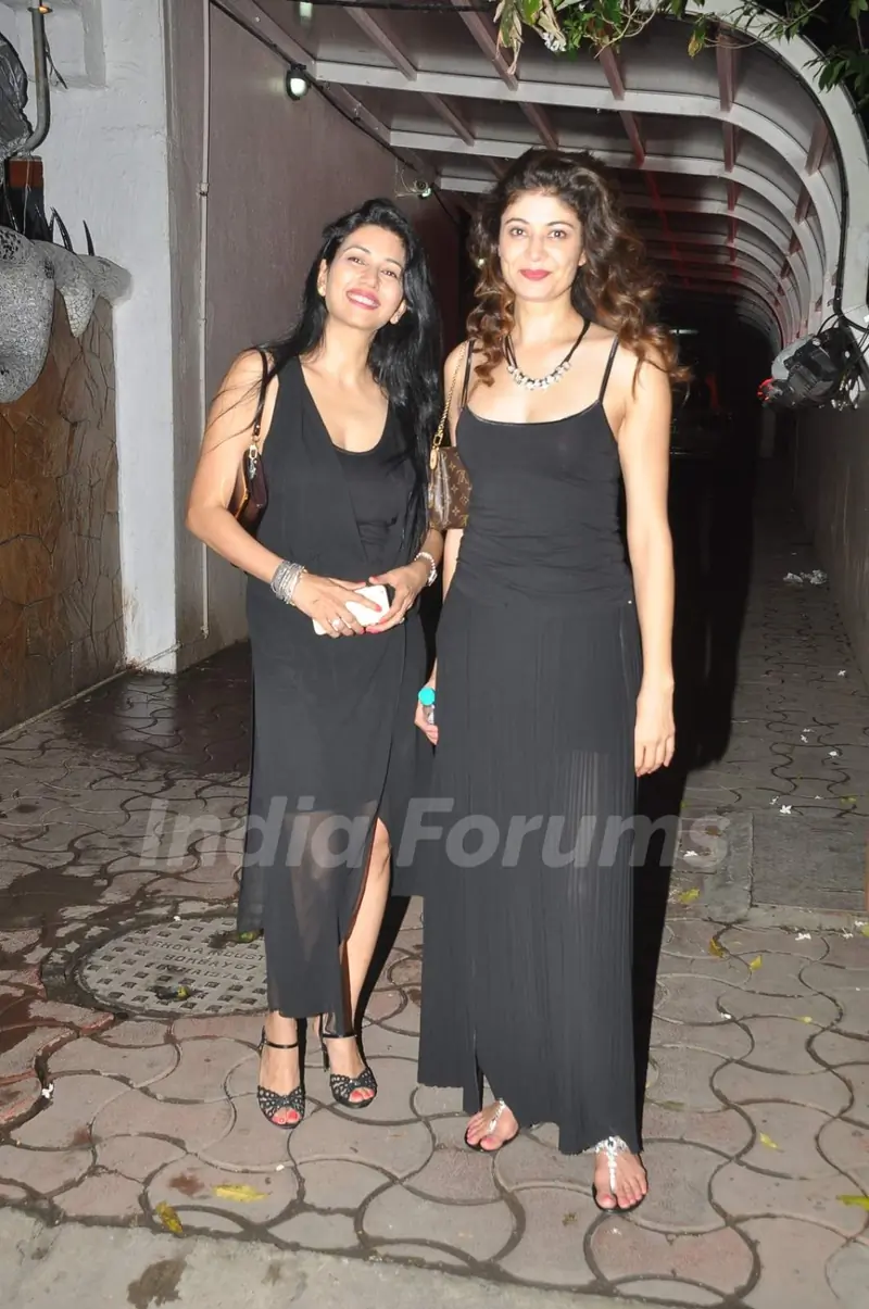 Deepti Bhatnagar and Puja Batra at Karim Morani's Birthday Bash