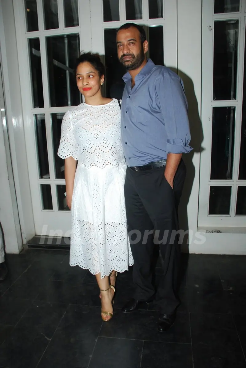 Masaba Gupta with her Fiance at the Success Bash for Haider's National Award