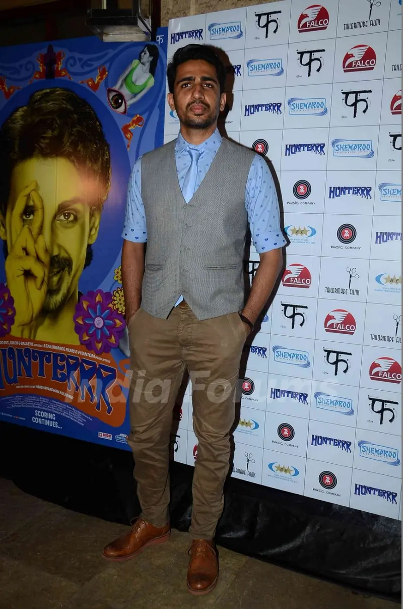 Gulshan Devaiah at the Success Bash of Hunterrr