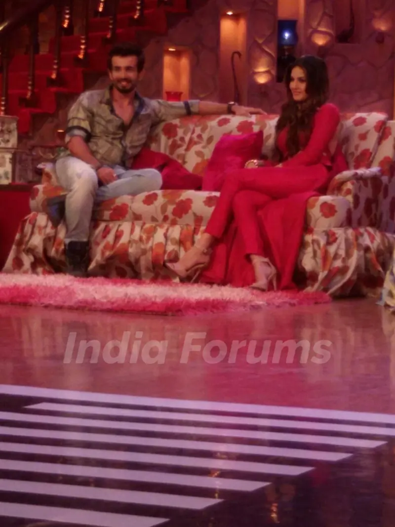 Jay Bhanushali and Sunny Leone snapped at the Promotions of Ek Paheli Leela