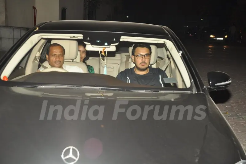 Dinesh Vijan was snapped at the Special Screening of Detective Byomkesh Bakshy! at Yashraj Studio