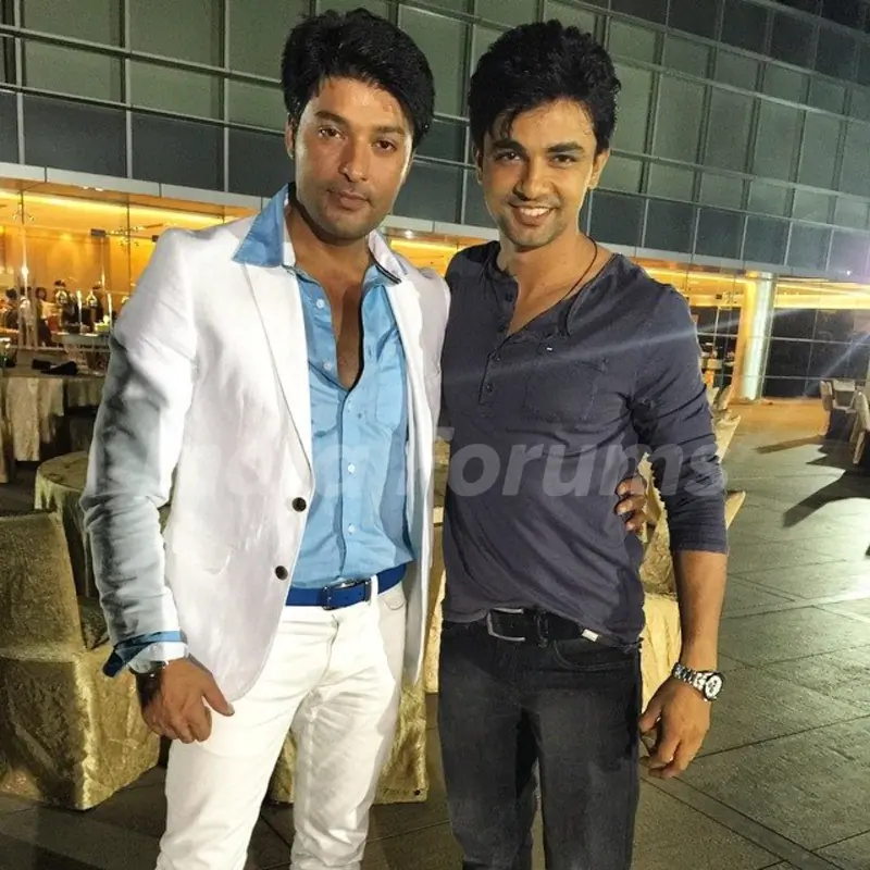 Anas Rashid and Gaurav Sharma in Diya Aur Baati Hum