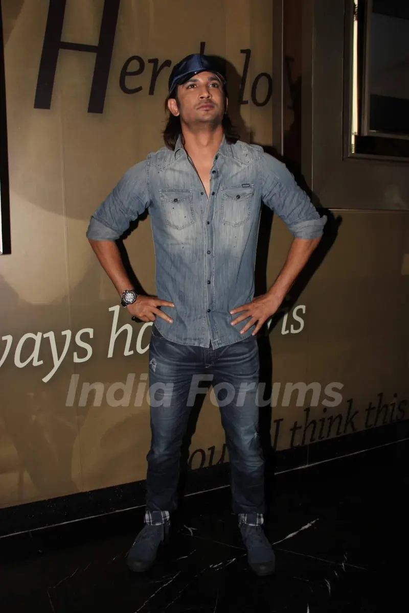 Sushant Singh Rajput interacts with viewers