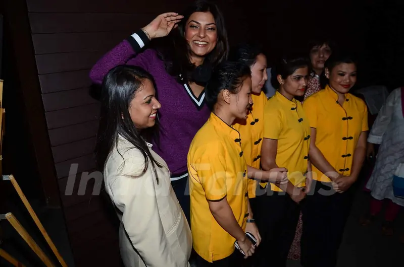 Sushmita Sen at Launch of New Branch of Sohum Spa