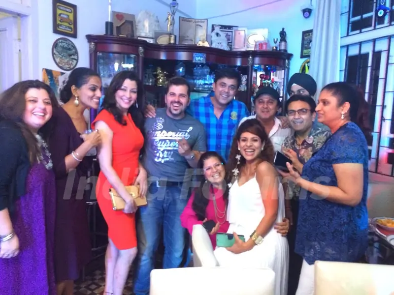 Celebs at Bakhtiyaar Irani's Surprise Birthday Bash for Wife Tanaaz Irani