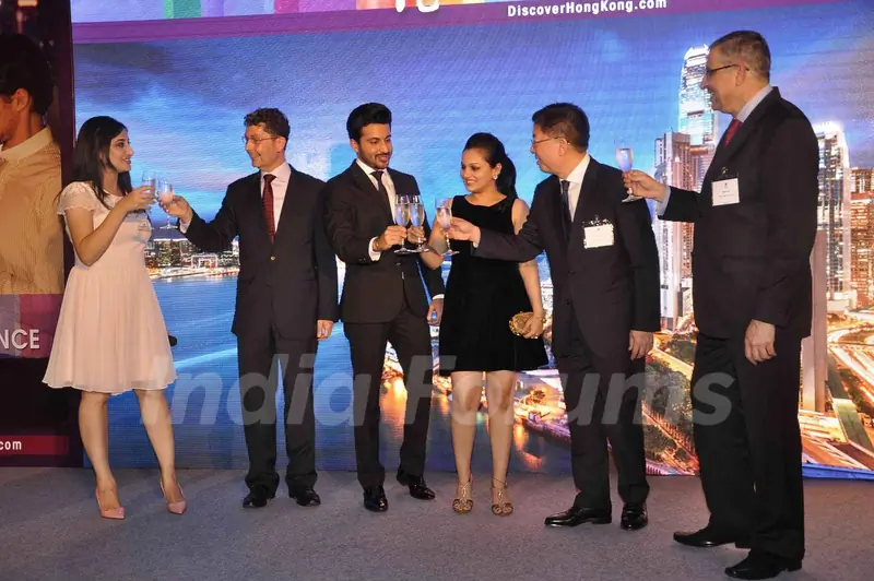 Team of Sasural Simar Ka at Hong Kong Tourism Event