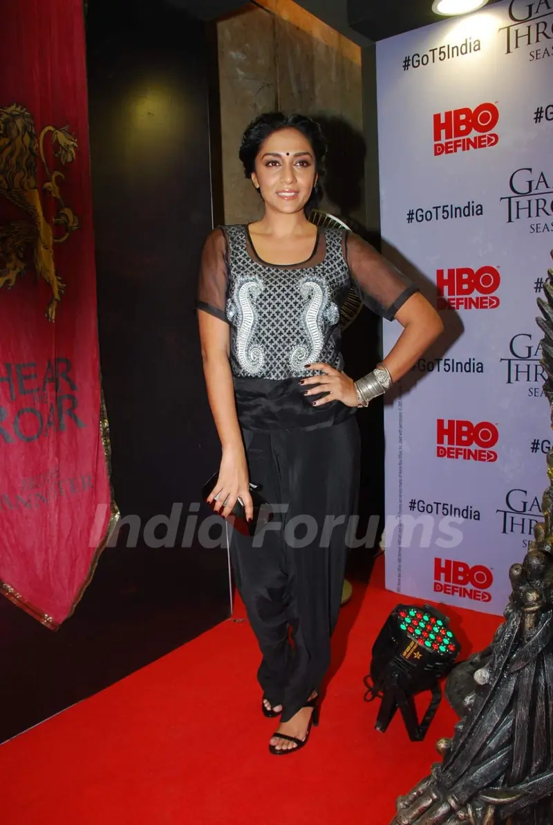 Shveta Salve at Special Screening of Game of Thrones Season 5