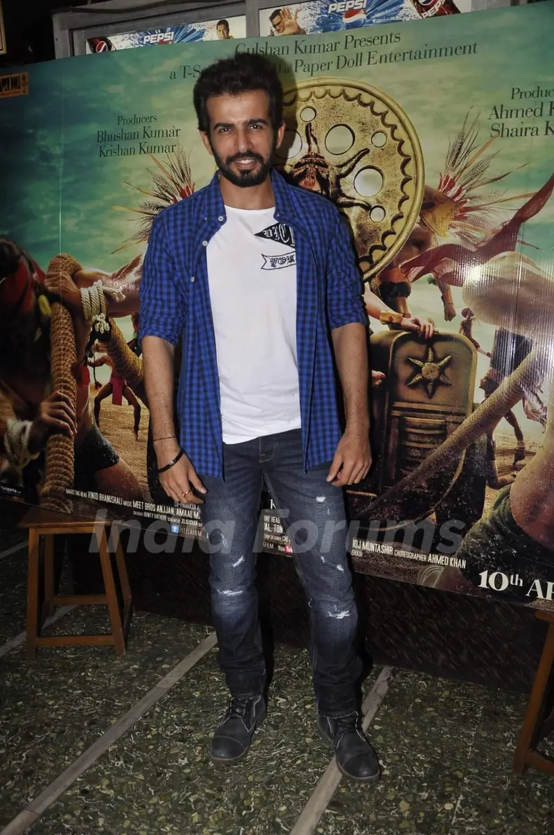 Jay Bhanushali at a Promotion event of Ek Paheli Leela