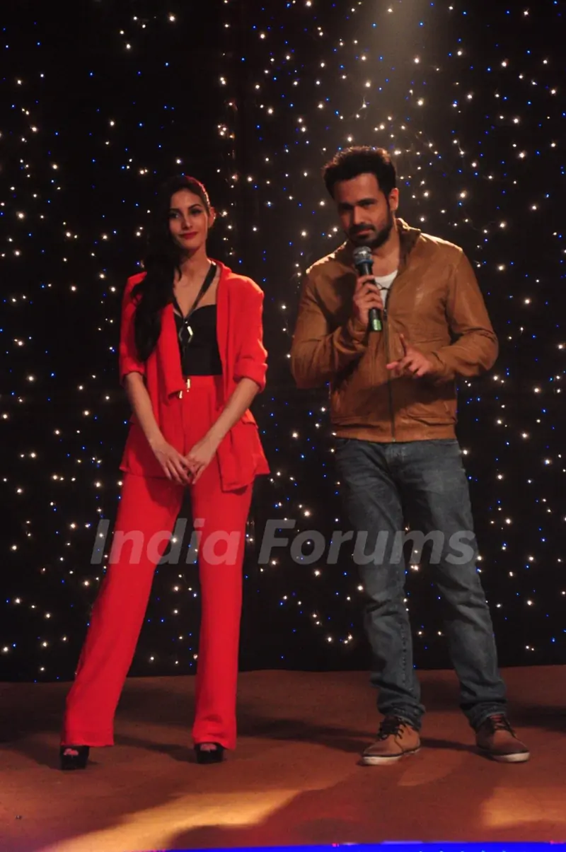 Emraan Hashmi and Amyra Dastur Promoting Mr. X
