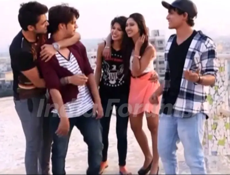 Parth samthan with fab5