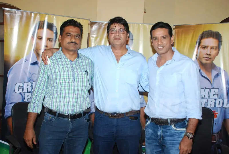 Anup Soni with Crime Patrol Team at Success Bash
