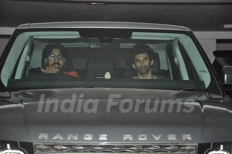 Aditya Roy Kapoor Snapped at Karan Johar's Bash