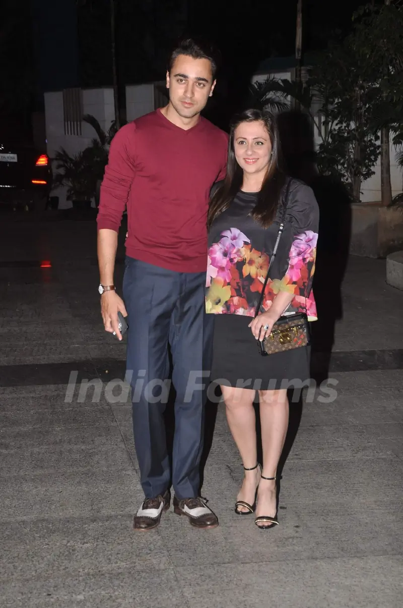 Imran Khan and Avantika at Priyanka and Kangana's Bash for Winning National Awards