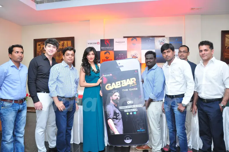 Shruthi Hassan Launches Gabbar Game at Ramoji Film City