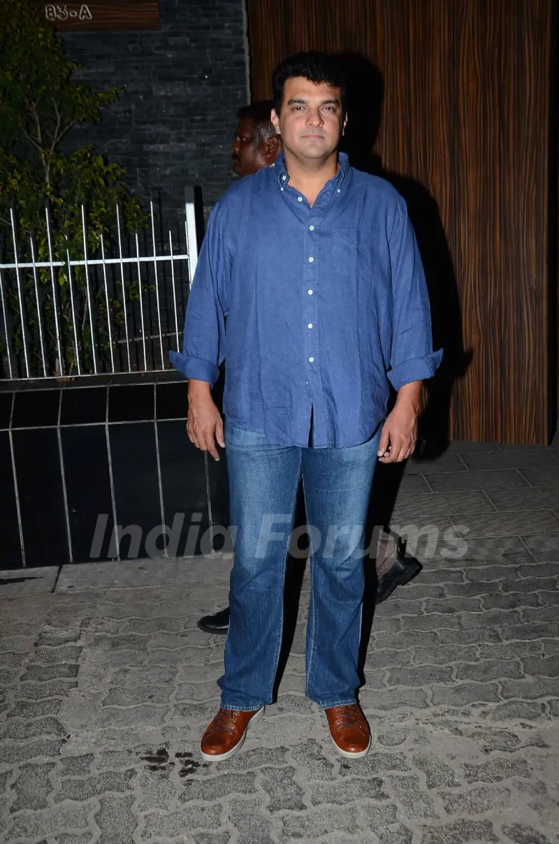 Siddharth Roy Kapur at Aamir Khan's Bash