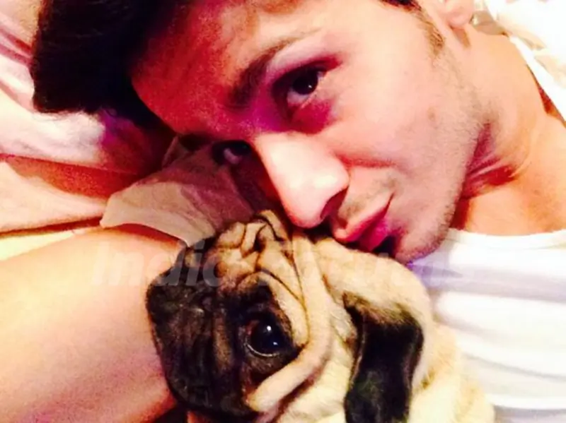 Param Singh with poggy
