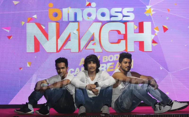 Macedon Dmello, Shantanu Maheshwari and Nimit Kotian at Launch Bindass Naach by Disney ABCD