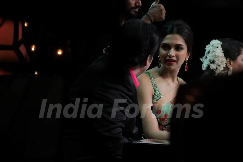 Deepika Padukone snapped at the Promotions of Piku on DID Supermoms Season 2