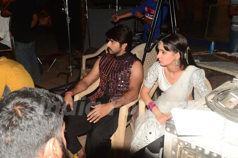 Sanaya Irani and Ashish Sharma