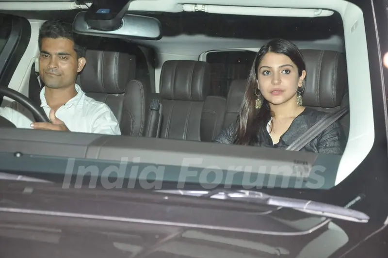 Anushka Sharma at Ranbir's Bash for Bombay Velvet