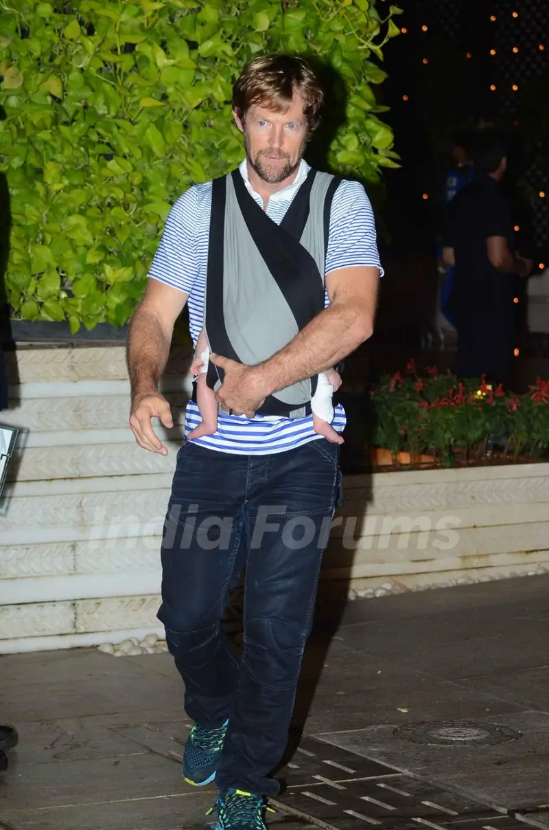 Jonty Rhodes at Ambani's Bash for Mumbai Indians Win!