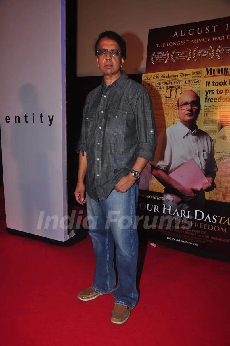 Anant Mahadevan at Gour Hari Daastan Film Launch