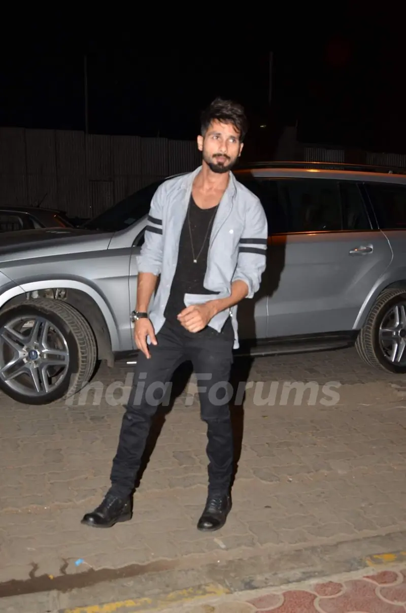 Shahid Kapoor at Mukesh Chhabra’s Birthday Bash