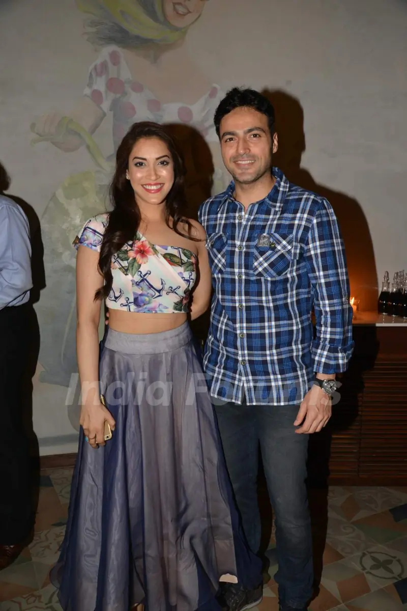 Rashmi Nigam and Ayaz Khan at Launch of 'Pizza Metro Pizza'