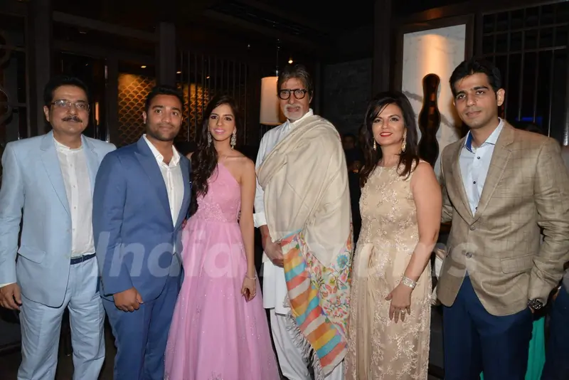 Amitabh Bachchan at Nishka Lulla's Party