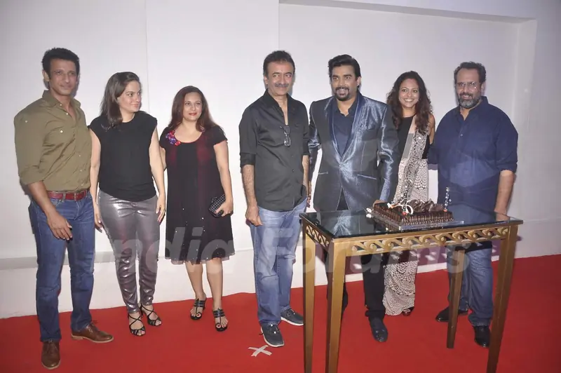 Sharman, Raju Hirani and Anand L Rai at R. Madhavan's Birthday Bash!