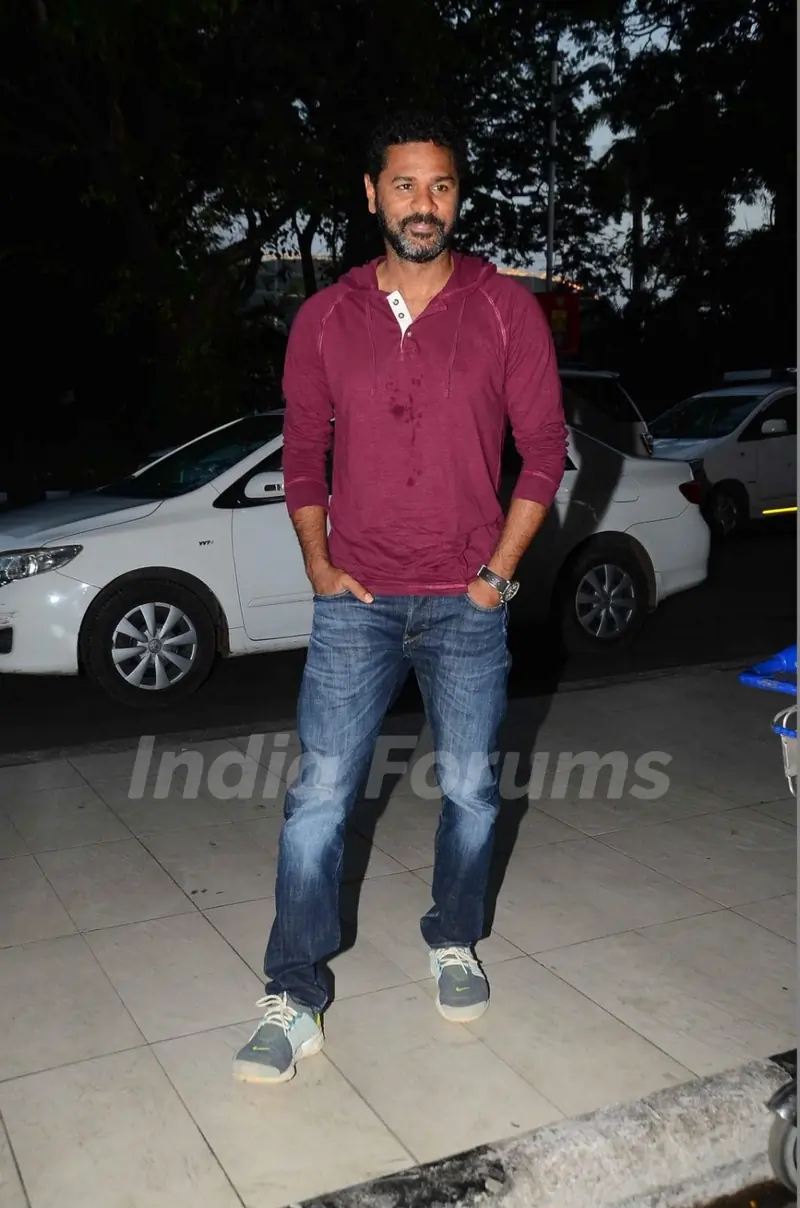 Prabhudeva Snapped at Airport