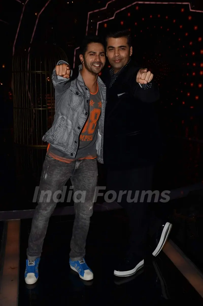 Varun Dhawan With Karan Johar !