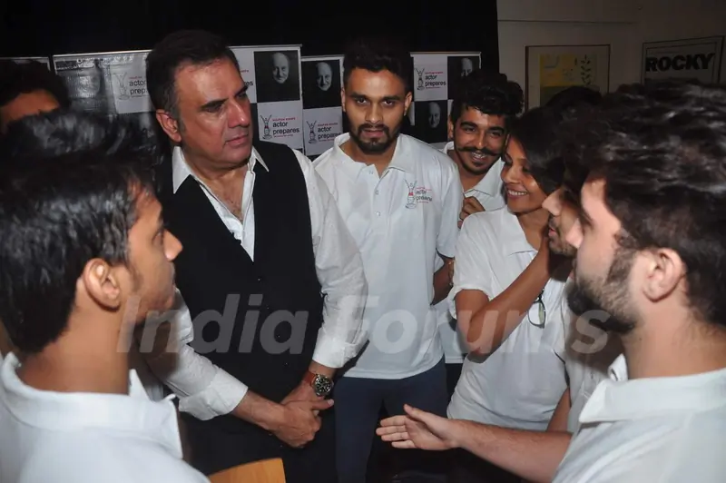 Boman Irani Interacts at an Acting Workshop
