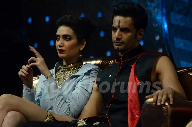 Karishma and Upen on Nach Baliye 7
