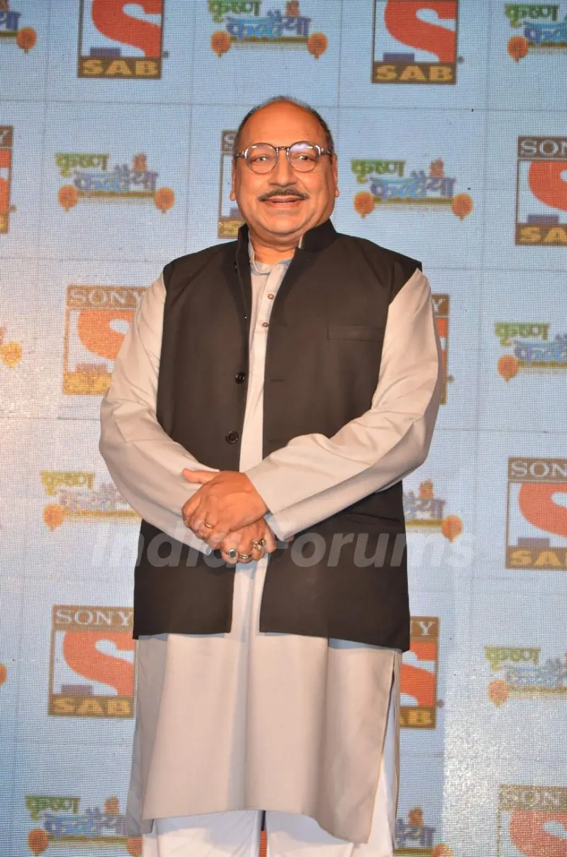 Sudhir Pandey at Launch of SAB TV Show 'Krishan Kanhaiya'