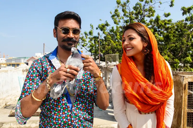 Dhanush and Kajal Aggarwal
