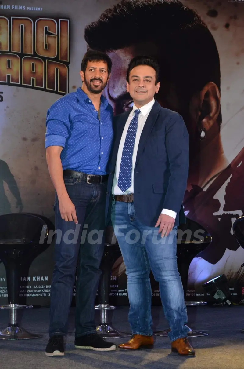 Kabir and Adnan at Song Launch of Bajrangi Bhaijaan