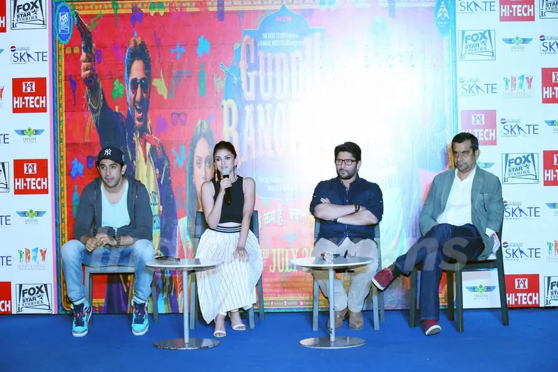 Guddu Rangeela Team for Promotions in Delhi