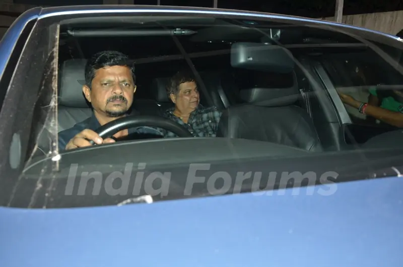 David Dhawan Snapped at Light Box
