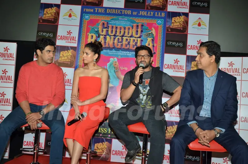 Guddu Rangeela Team Launches Carnival Cinemas