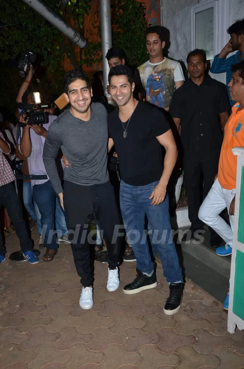 Ayan Mukherji and Varun Dhawan at Success Bash of ABCD 2