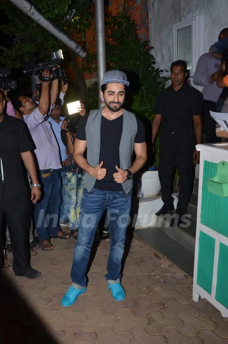 Ayushmann Khurrana at Success Bash of ABCD 2