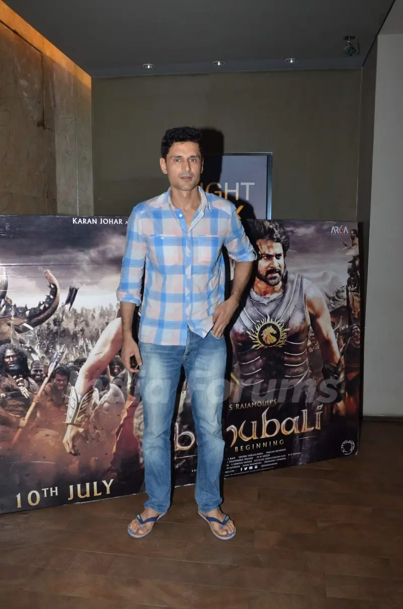 Niketan Mahdok at Screening of Bahubali
