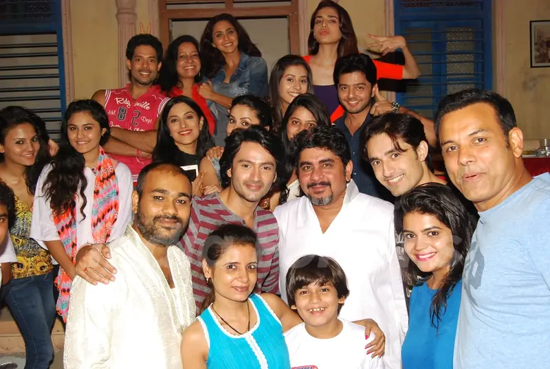 Rajan Shahi with Tere Sheher Mein Cast at Iftaar Party