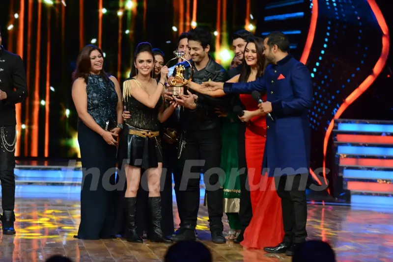 Amruta Khanvilkar and Himmanshoo A Malhotra Winners of Nach Baliye 7