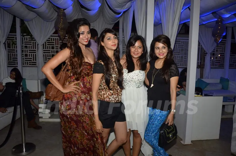 Riddhima, Rishina, Roopal and Roop at Celebration of Suyash Rai's Sister's Birthday at Star Struck