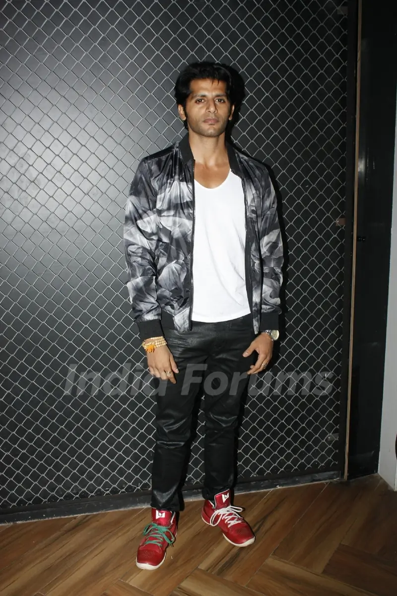 Karanvir Bohra at Elli Avram's Birthday Bash