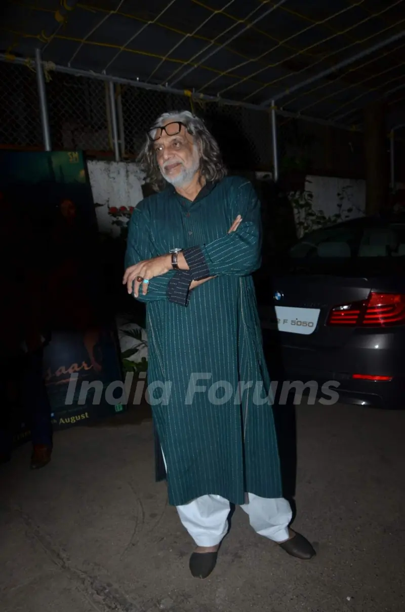 Muzaffar Ali at Screening of Jaanisaar