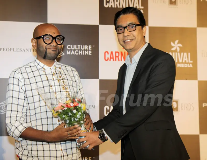 Benny Dayal and Pv Sunil at Carnival Group Event