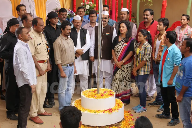 Nawazuddin Siddiqui Celebrates Independence Day in Udann